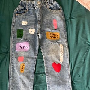 Little girls jeans